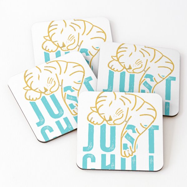 Item preview, Just Chill – Cute Sleeping Tiger designed and sold by EichStore.