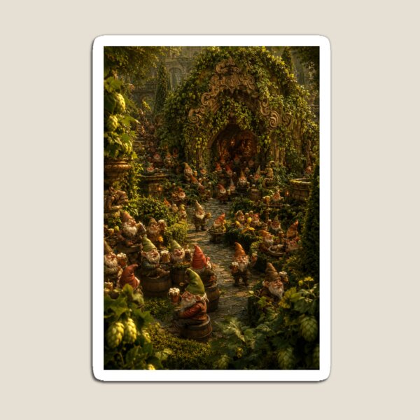 Item preview, The Gnomish Tavern in the Ivy Grotto designed and sold by InnerwayStudio.