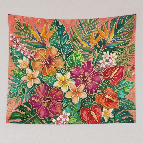 Item preview, Tropical Flower designed and sold by GraphicsClub.