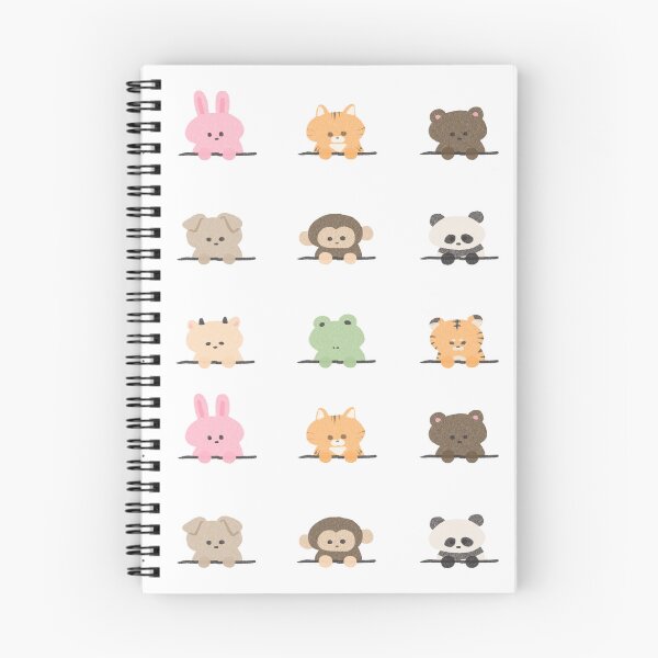 Item preview, Peeking Kawaii Animals Pocket Graphic Design designed and sold by Somi Mood.