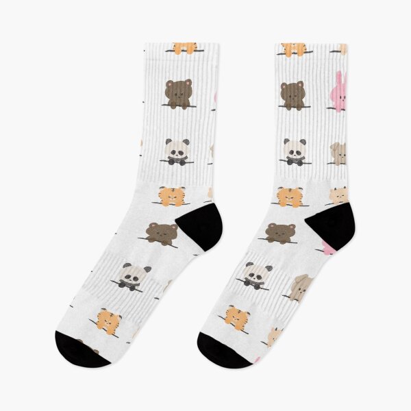 Item preview, Peeking Kawaii Animals Pocket Graphic Design designed and sold by Somi Mood.