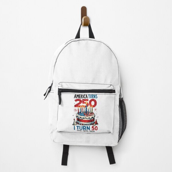 Item preview, America Turns 250 I Turn 50 Birthday Cake designed and sold by LunaMagicStudio.