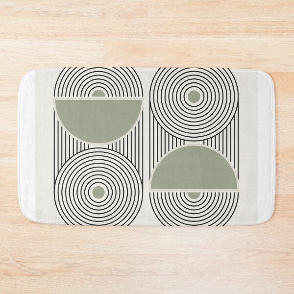 Item preview, Sage Green Geometric Art designed and sold by Studio pod Burom.