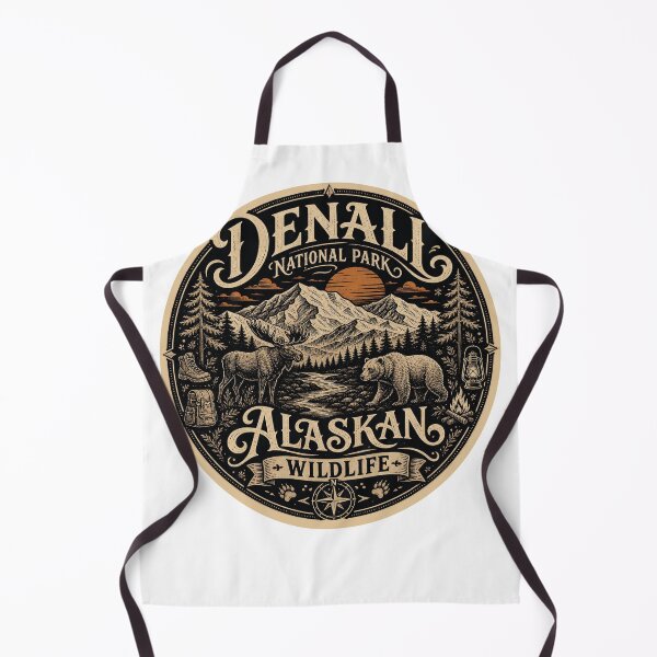 Item preview, Denali Naional Park. Alaskan Wildlife. designed and sold by Birdie and Flynn.