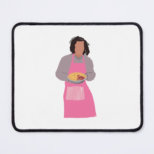 Item preview, John Tucker in a Pink Apron Holding Cherry Pie designed and sold by Marianna's Meraki.