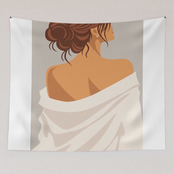 Item preview, Minimalist Female Illustration Art designed and sold by Studio pod Burom.