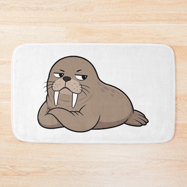 Item preview, Grumpy Walrus Funny Attitude designed and sold by teeperfect.