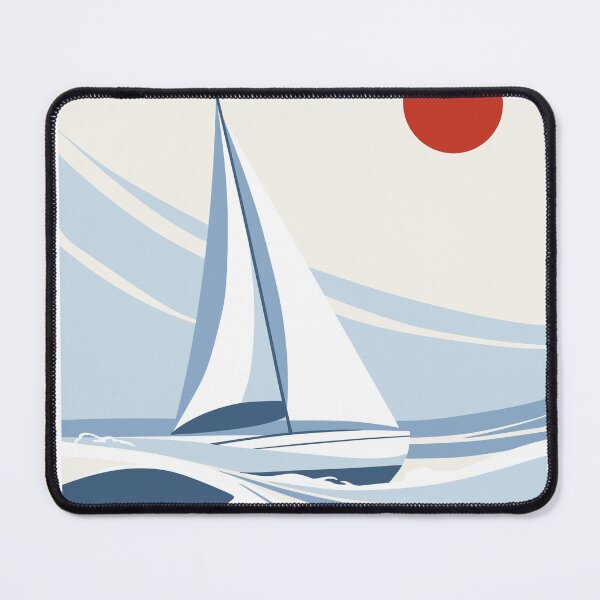Item preview, Sailboat Art Print designed and sold by Studio pod Burom.