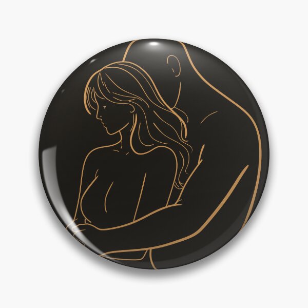 Item preview, Minimalist Couple Line Art Print, Romantic Embrace designed and sold by Studio pod Burom.