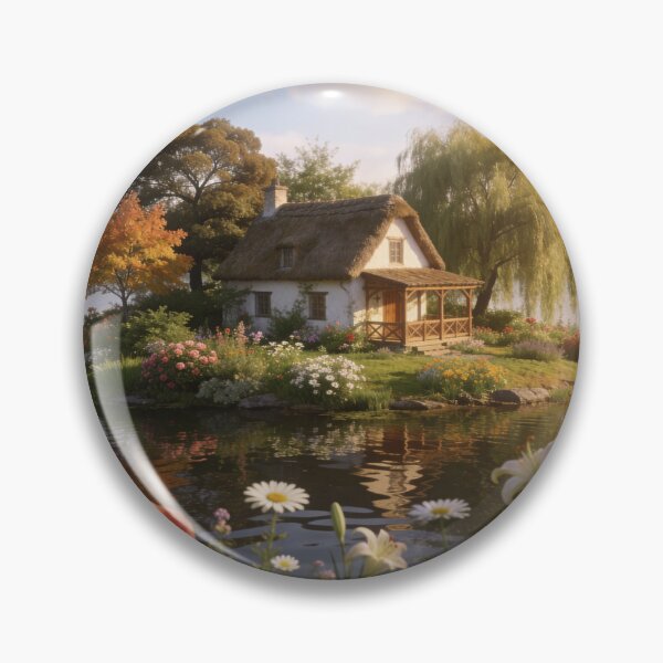 Artikelvorschau, Golden Sunset Cottage on the Quiet Lake entworfen und verkauft von BlareBlare.