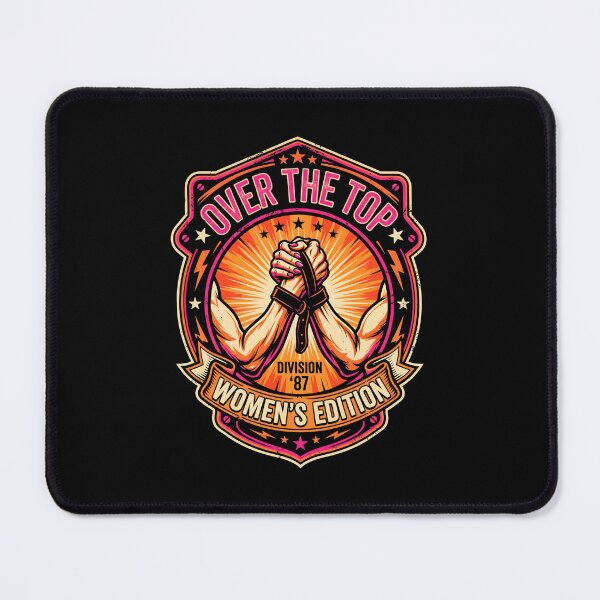 Item preview, Over The Top Womens Edition Arm Wrestling Badge designed and sold by SplashTastic.
