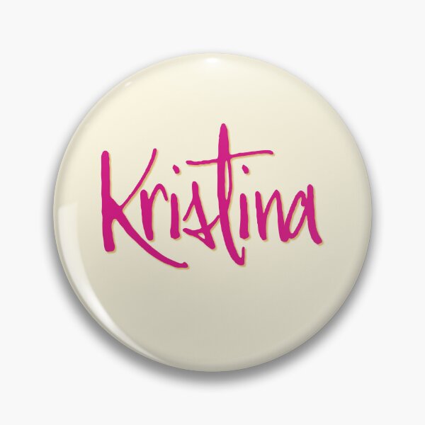 Item preview, KRISTINA personalized type design designed and sold by CharlottePlaceArt.