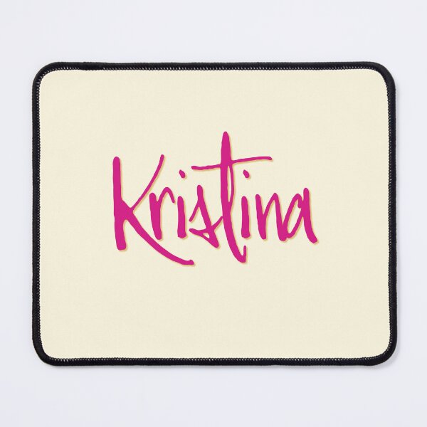 Item preview, KRISTINA personalized type design designed and sold by CharlottePlaceArt.