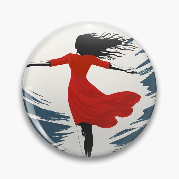 Item preview, Woman in Red Dress, Feminine Energy Decor designed and sold by Studio pod Burom.