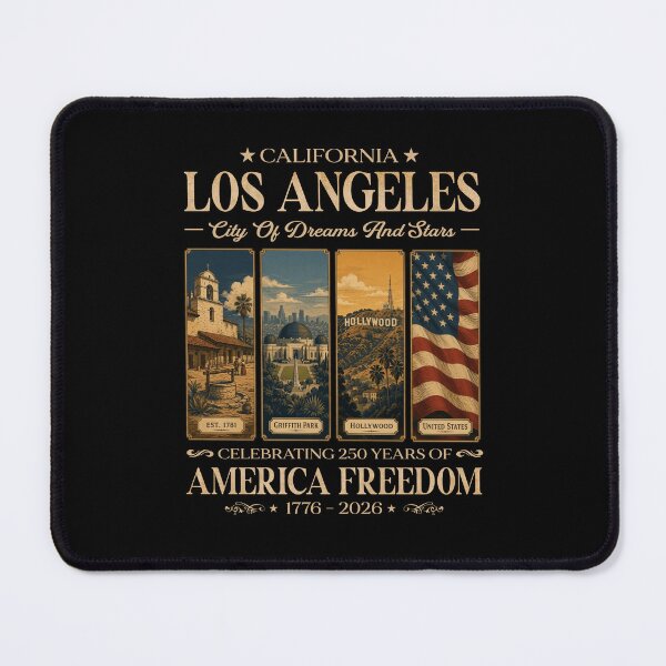 Item preview, CALIFORNIA LOS ANGELES City Of Dreams And Stars Celebrating 250 Years Of American Freedom 1776 - 2026 designed and sold by VegaPPAr.
