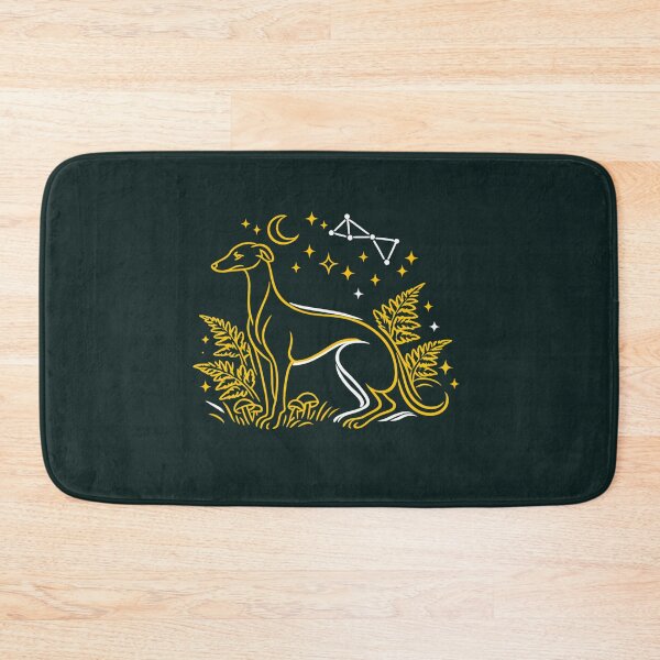 Item preview, Mythical Greyhound Forest Spirit | Celestial Sighthound Art designed and sold by tineldesign.