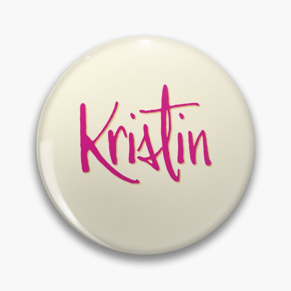 Item preview, KRISTIN personalized type design designed and sold by CharlottePlaceArt.