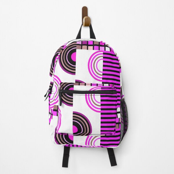 Item preview, Pink, Black, White Mid Mod Bauhaus Geometric Designs designed and sold by DEC02.