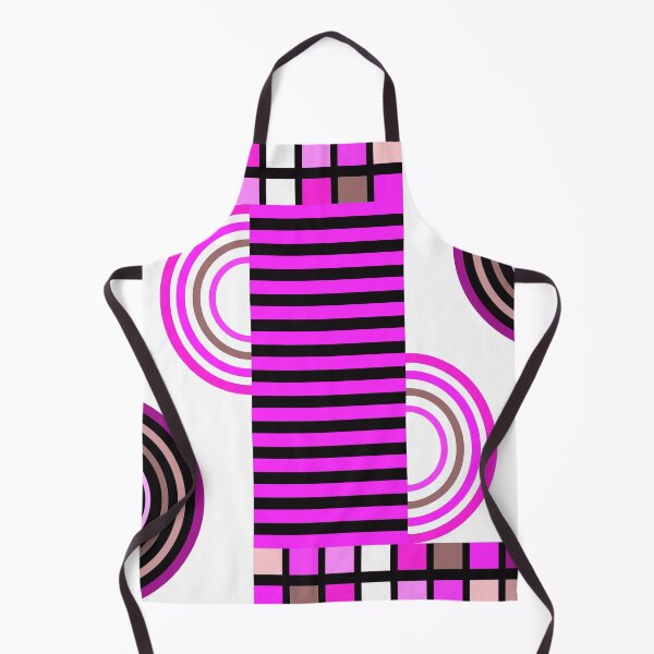 Item preview, Pink, Black, White Mid Mod Bauhaus Geometric Designs designed and sold by DEC02.