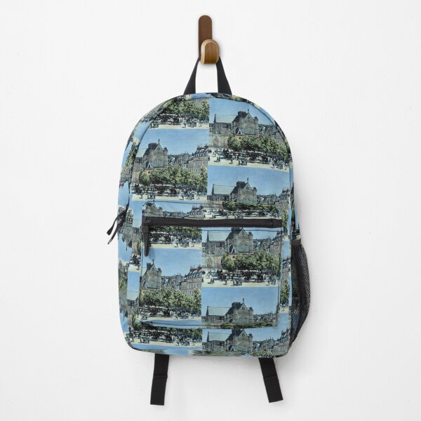 Item preview, St Germain Lauxerrois by Claude Monet: Paris Impressionist Cityscape Poster designed and sold by artofuniverse.