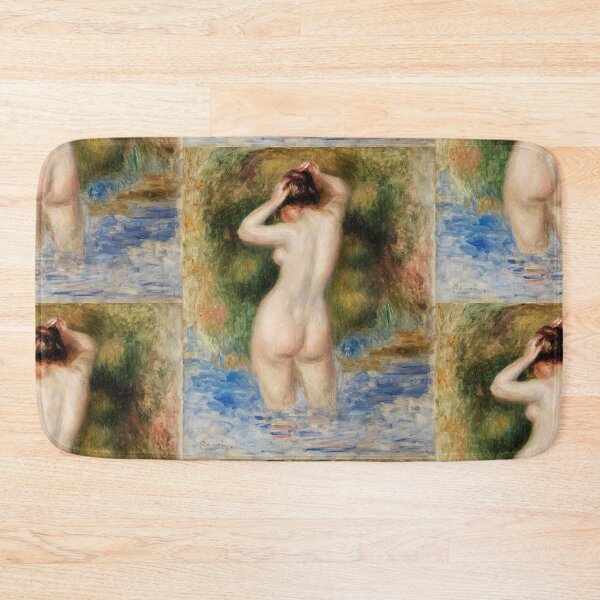 Item preview, The Bather by Pierre-Auguste Renoir: Impressionist Nude Fine Art Poster designed and sold by artofuniverse.