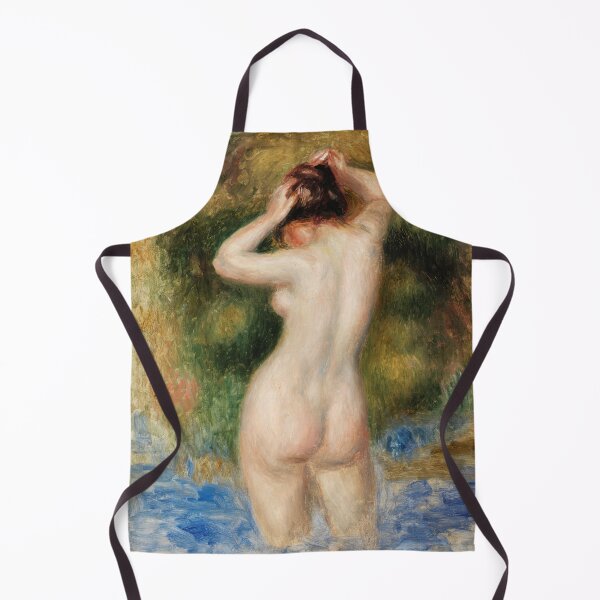 Item preview, The Bather by Pierre-Auguste Renoir: Impressionist Nude Fine Art Poster designed and sold by artofuniverse.