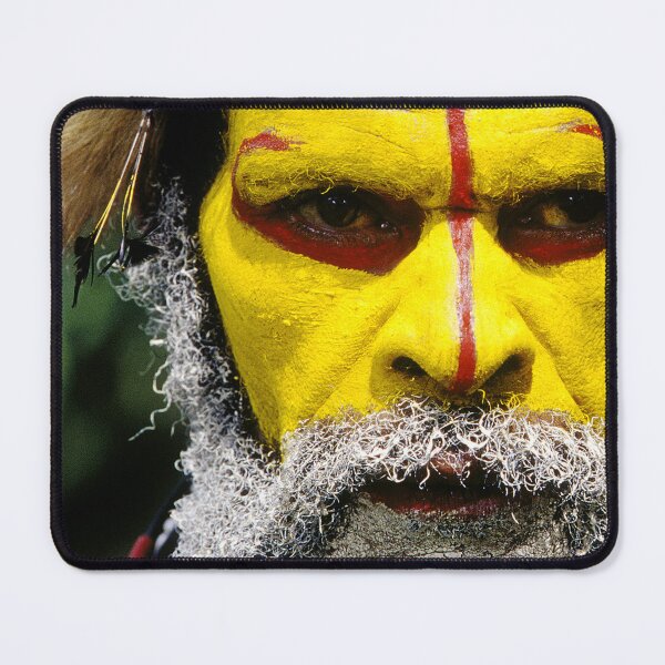 Item preview, Papua New Guinea: Huli Villager At Sing-Sing designed and sold by DEC02.