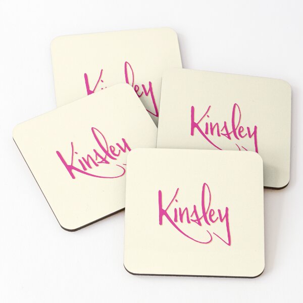 Item preview, KINSLEY personalized type design designed and sold by CharlottePlaceArt.