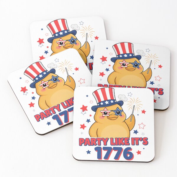 Item preview, Happy Independence Day - Party Like It’s 1776 – Funny Fourth of July designed and sold by ArcticFoxStudio.