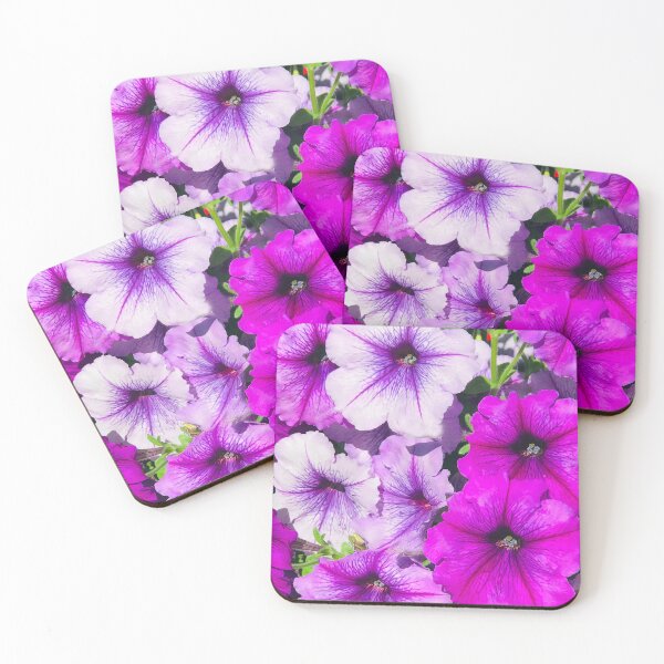 Item preview, Pink, Purple-Lilac And White Petunia Flowers designed and sold by DEC02.
