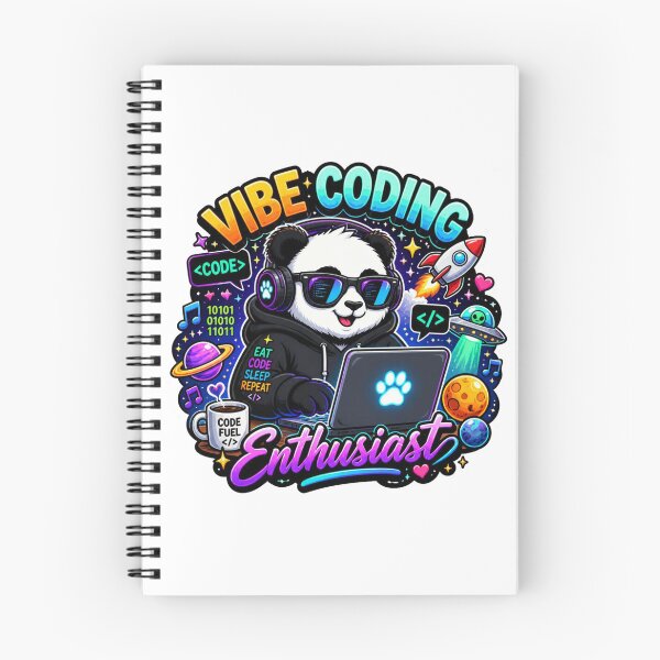 Item preview, Vibe Coding Panda – Cute Data Scientist Sticker | Kawaii Tech Panda Coder Gift designed and sold by NuniDesigns.