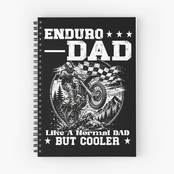 Item preview, Enduro Dad Like A Normal Dad But Cooler Graphic | Dirt Bike Dad Hard Enduro Cool Father Fathers Day  designed and sold by Jt41.