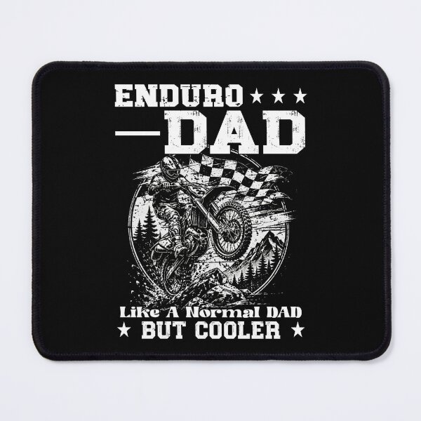 Item preview, Enduro Dad Like A Normal Dad But Cooler Graphic | Dirt Bike Dad Hard Enduro Cool Father Fathers Day designed and sold by Jt41.