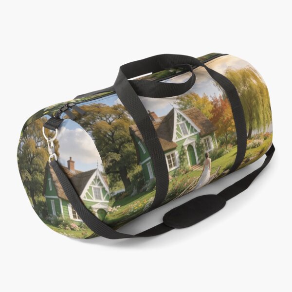 Item preview, Dreamy Green Cottage on a Secret Island designed and sold by BlareBlare.