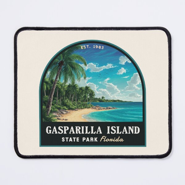 Item preview, Gasparilla Island State Park (Florida), USA designed and sold by PinkandP.