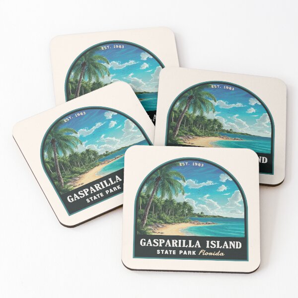 Item preview, Gasparilla Island State Park (Florida), USA designed and sold by PinkandP.