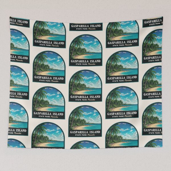 Item preview, Gasparilla Island State Park (Florida), USA designed and sold by PinkandP.
