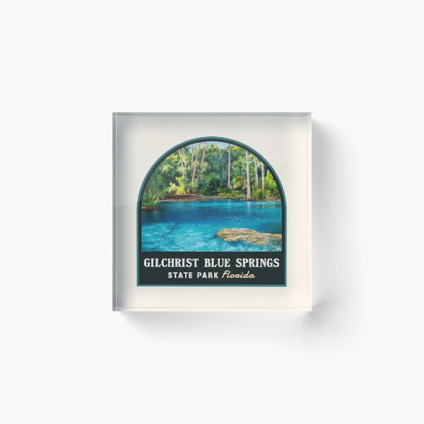 Item preview, Gilchrist Blue Springs State Park (Florida), USA designed and sold by PinkandP.