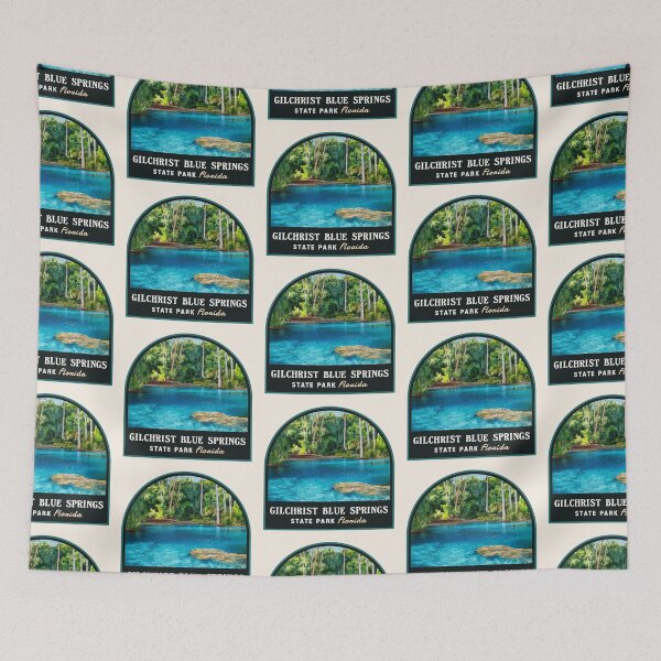 Item preview, Gilchrist Blue Springs State Park (Florida), USA designed and sold by PinkandP.