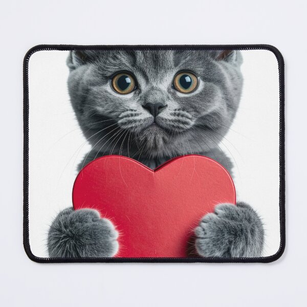 Item preview, Joyful Grey and White Kitten wearing Blue Cap Poster - Funny Excited Meowing Baby Cat Graphic - Cute Pet Attitude Art designed and sold by WildGentlemen.