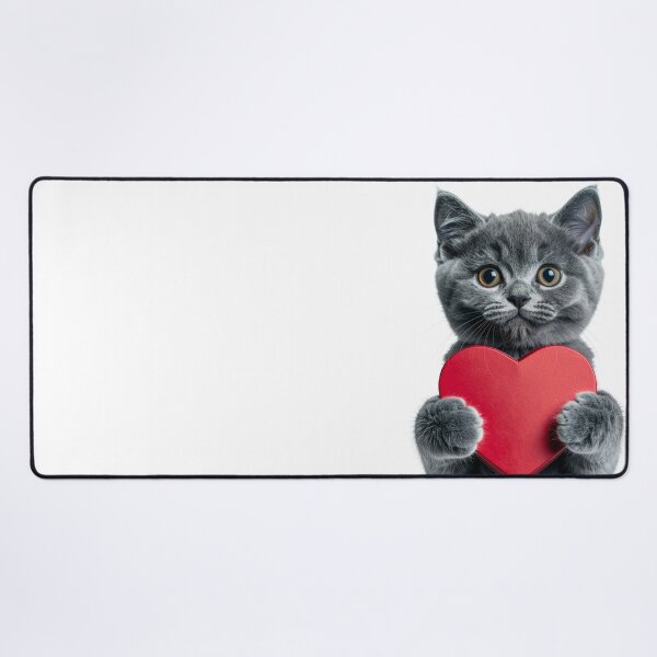 Item preview, Joyful Grey and White Kitten wearing Blue Cap Poster - Funny Excited Meowing Baby Cat Graphic - Cute Pet Attitude Art designed and sold by WildGentlemen.