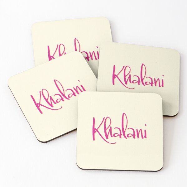 Item preview, KHALANI personalized type design designed and sold by CharlottePlaceArt.