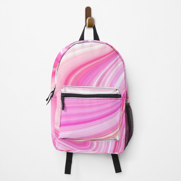 Item preview, Glamorous Lollipop Pink And White Marbled Art Design designed and sold by DEC02.