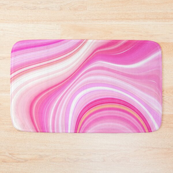 Item preview, Glamorous Lollipop Pink And White Marbled Art Design designed and sold by DEC02.