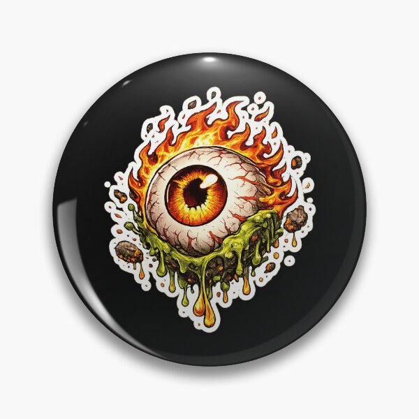 Item preview, Infernal Flaming Eyeball designed and sold by ChanelBullardra.
