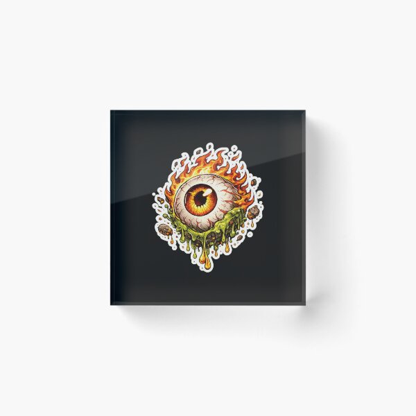 Item preview, Infernal Flaming Eyeball designed and sold by ChanelBullardra.