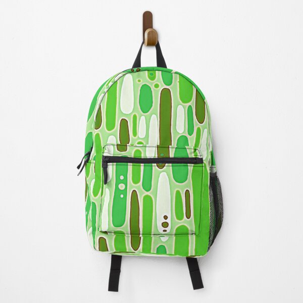 Item preview, Mid-Century Modern Green And Lime Abstract Playful Pattern designed and sold by DEC02.