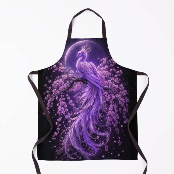 Item preview, Lavender Phoenix of Wisdom | Mystical Purple Phoenix on Cherry Blossom Tree designed and sold by MysticPurpleHue.