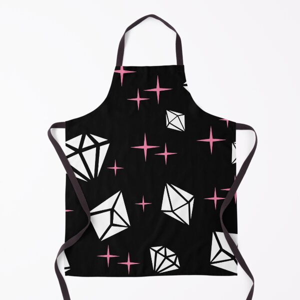 Item preview, Mid-Century Modern White Diamond-Design Pattern On Black designed and sold by DEC02.