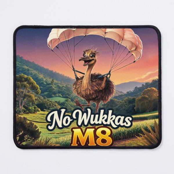 Item preview, Emu - No Wukkas M8 designed and sold by The Aussie Muse • Purple Empress  .